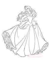 Princess Coloring Pages Sleeping Beauty Disney Princess Coloring Pages Disney Princess Colors Sleeping Beauty Coloring Pages