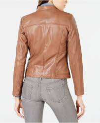 Seamed Leather Jacket