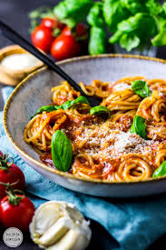 Schnell gemacht, lecker und eine echte urlaubserinnerung. Spaghetti Mit Tomatensauce Preiswert Italienisch Und Einfach Kalorien Geniessen