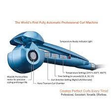 The World S First Fully Automatic Professional Hair Curling Machine The New Babyliss Pro Nano Titanium Miracu Miracurl Hair Curling Machine Conair Curl Secret