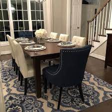 Putting large, heavy furniture into a small room will make it feel cramped, while choosing light and airy styles can make a big room seem empty. Mixing Dining Chairs