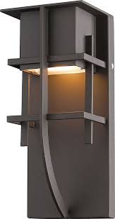 Z Lite 558s Dbz Led Stillwater Modern Deep Bronze Led Outdoor Wall Sconce Lighting Zlt 558s Dbz Led