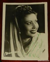 antigua fotografia de carmen morell muy joven,