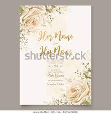 Elegant Wedding Invitation Card Template Stock Vector Royalty Free Elegant Wedding Invitation Card Wedding Invitation Card Template Wedding Invitation Cards