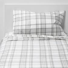 See more ideas about twin sheet sets, twin sheets, sheet sets. Twin Twin Xl 400 Thread Count Printed Pattern Performance Sheet Set Gray Plaid Threshold Target