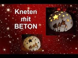 Diy Ein Schones Geschenk Zu Weihnachten Aus Beton Zum Kneten Knetbeton Kreativ Knetbeton Knete