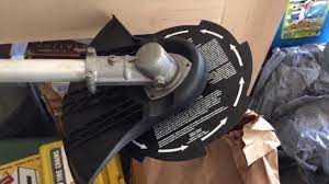 Get the best deals on string trimmer brush cutter attachments. Echo Srm 210 Brush Blade Installation Youtube