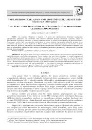 Yapılandırmacı öğrenme kuramına göre elde edilen bilgiler öznel bilgiler olmalıdır. Http Www Efdergi Hacettepe Edu Tr Yonetim Icerik Makaleler 254 Published Pdf
