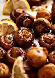 Garlic Butter Roasted Mushrooms Recipetin Eats