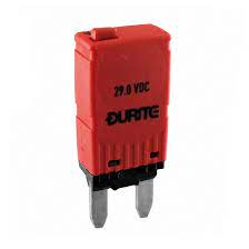 They perform the same function of cutting off power if the current is abnormally high, and. 0 380 60 Durite 10a Red Mini Blade Circuit Breaker 12v 24v