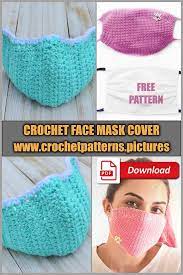 Burda free reusable face mask pattern. 2 Crochet Face Mask Cover Free Patterns Pdf Download Free Crochet Patterns
