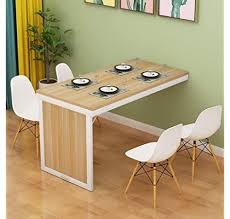 table murale rabattable en bois hwf tableau table murale table pliante ordinateur de bureau bureau t table murale rabattable table pliante table salle a manger