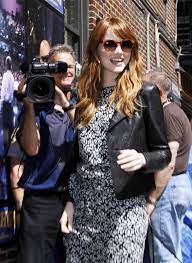 Though the generation of geeks who grew up with mario, sonic. Emma Stone Late Show Shefalitayal