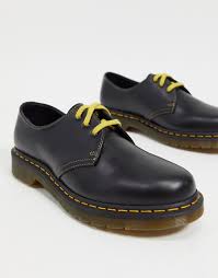 Unisex black dr martens shoes docs uk 9 leather classic 1461 leopard new boxed. Dr Martens 1461 3 Eye Shoes In Dark Gray Evesham Nj