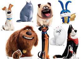 The Secret Life Of Pets 2 Cardboard Cutout Standup Collection Set Of 8 Secret Life Of Pets Pets Secret Life