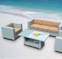 China Garden Treasures Synthetic Rattan Sofa Set For Outdoor ...