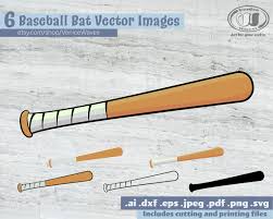Download Baseball Bat Svg Baseball Bat Cut File Baseball Bat Clipart Etsy