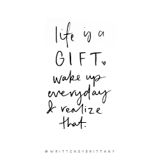 Don't be a spectator in life. Life Is A Gift Wake Up Everyday And Realise That Hand Lettered Quotes Calligrahy Quotes Quote Of Happy Quotes Inspirational Gift Quotes Wake Up Quotes