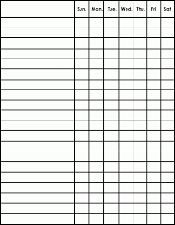 These Printable Homework Charts Let Your Kids List Their