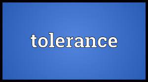 Tolerance Meaning Youtube