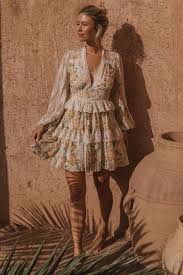 Garden Rose Mini Dress Spell Usa In 2020 Boho Outfits Dresses Boho Fashion