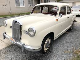 This is a 1959 220s mercedes ponton family owned for the past 25+ years garage stored since 1998. A Penny For Your Ponton 1959 Mercedes Benz 180d Dailyturismo