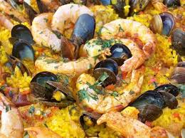 Paella De Mariscos Hispanic Kitchen Riz Pates