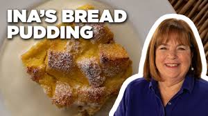 Ina substitutes panettone for leftover croissants in this bread pudding. Barefoot Contessa S Vanilla Brioche Bread Pudding Food Network Youtube