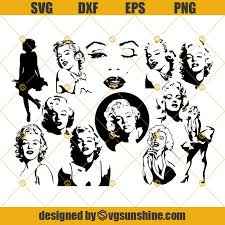 Freesvg.org offers free vector images in svg format with creative commons 0 license (public domain). Marilyn Monroe Svg Bundle Marilyn Monroe Svg Png Dxf Eps Cut Files Clipart Cricut Svgsunshine