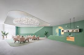 Color Trend 2020 Neo Mint In Interiors And Design With Images Lounge Interiors Interior Interior Design