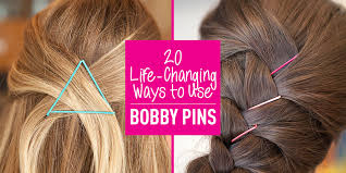 No matter what your texture is or the length of your and there are actually tons of other really cool bobby pin hairstyles that go way beyond their functional appeal. 20 Life Changing Ways To Use Bobby Pins