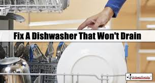 Apr 30, 2010 · it could be a clog in your drain. How To Unclog A Dishwasher Drain Kitchensanity Kitchenaid Dishwasher Dishwasher Not Draining Unclog Dishwasher
