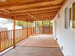 Genius double wide house trailers kelsey bass ranch. Single Wide Mobile Home Porch Ideas House Storey
