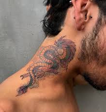 Check out the great tattoo ideas for guys here! 30 Attractive Neck Tattoos For Men Macho Styles