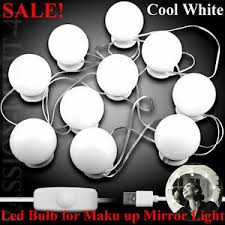 From wall sconces and led vanity light bars to rustic and contemporary styles, the home depot has all the bathroom lighting options you'll need. 10x Led Vanity Mirror Light Bulb Lighting Strip For Makeup Vanity Table Bathroom Ebay