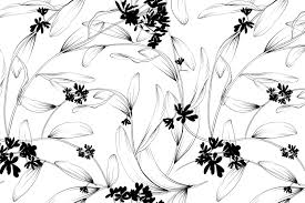 Graphics to create backgrounds, backdrops, wallpapers and fabric. Black Floral Pattern Print A Wallpaper