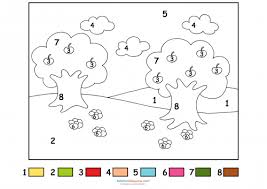 Maybe you would like to learn more about one of these? Apple Trees And Flowers Color By Number Kidspressmagazine Com Coloring For Kids Color By Numbers Tree Coloring Page