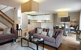 Maybe you would like to learn more about one of these? A Living Room Kitchen Dining Room And Hallway All Merge Into This Large Open Pla Open Space Living Room Minimalist Dining Room Living Room And Kitchen Design