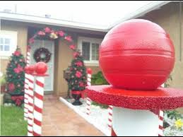 Diy Christmas Decoration Candy Cane Lane Diy Christmas Candy Outdoor Christmas Decorations Christmas Yard Decorations