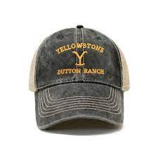 Yellowstone Dutton Ranch Dad Hat Trucker Cap Cotton Baseball Cap Polo Style Low Profile Nationalpark Duttonranch Ripwheeler Dad Hats Trucker Cap Hats