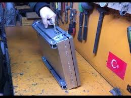 Fabricacion De La Estufa De Camping Plegable Youtube Kamp Piknik