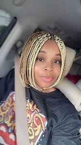 90s Braided Box Braid Bob