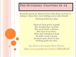 8 nothing gold can stay. Robert Frost Nature S First Green Is Gold Her Hardest Hue To Hold Her Early Leaf S A Flower But Only So An Hour Then Leaf Subsides Ppt Download