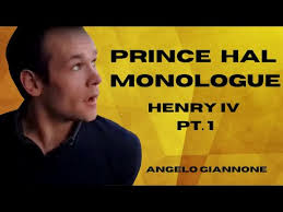 Prince Hal Monologue "I Know You All" (Henry IV Pt. 1)
