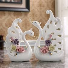 Unique & beautiful art objects and items that will make your home sing. White Creative Ceramic Swan Lovers Home Decor Crafts Room Decoration Objects Wedding Gift Porcelain Figurines Wedding Decoration Decorative Objects Decorative Craftsdecorative Decorative Aliexpress