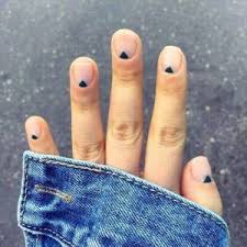 Simple Black And Clear Nails Simplenailart Minimal Nails Minimalist Nails Minimalist Nail Art