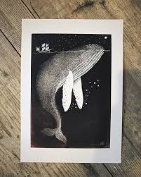 Printing And Framing In Preparation For Theroyalcornwall Heres A Silver Humpback Whale You Can Find Me In The Westcountry Arts Art Prints Arts And Crafts