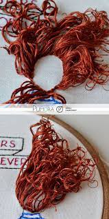 Maybe you would like to learn more about one of these? How To Embroider Curly Hair Pumora All About Hand Embroidery Embroidered Portrait Curly Hair Styles Ribbon Embroidery