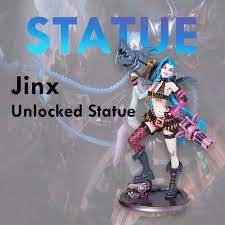 Figure we created for riot games merchandise, inc. Limited Stock Ready Stock Jinx Unlocked Statue League Of Legends Wild Rift Lol Official Products Shopee Malaysia