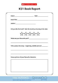 Use This Book Report Template To Add Structure To Summer Reading Book Report Book Report Templates Primary Books